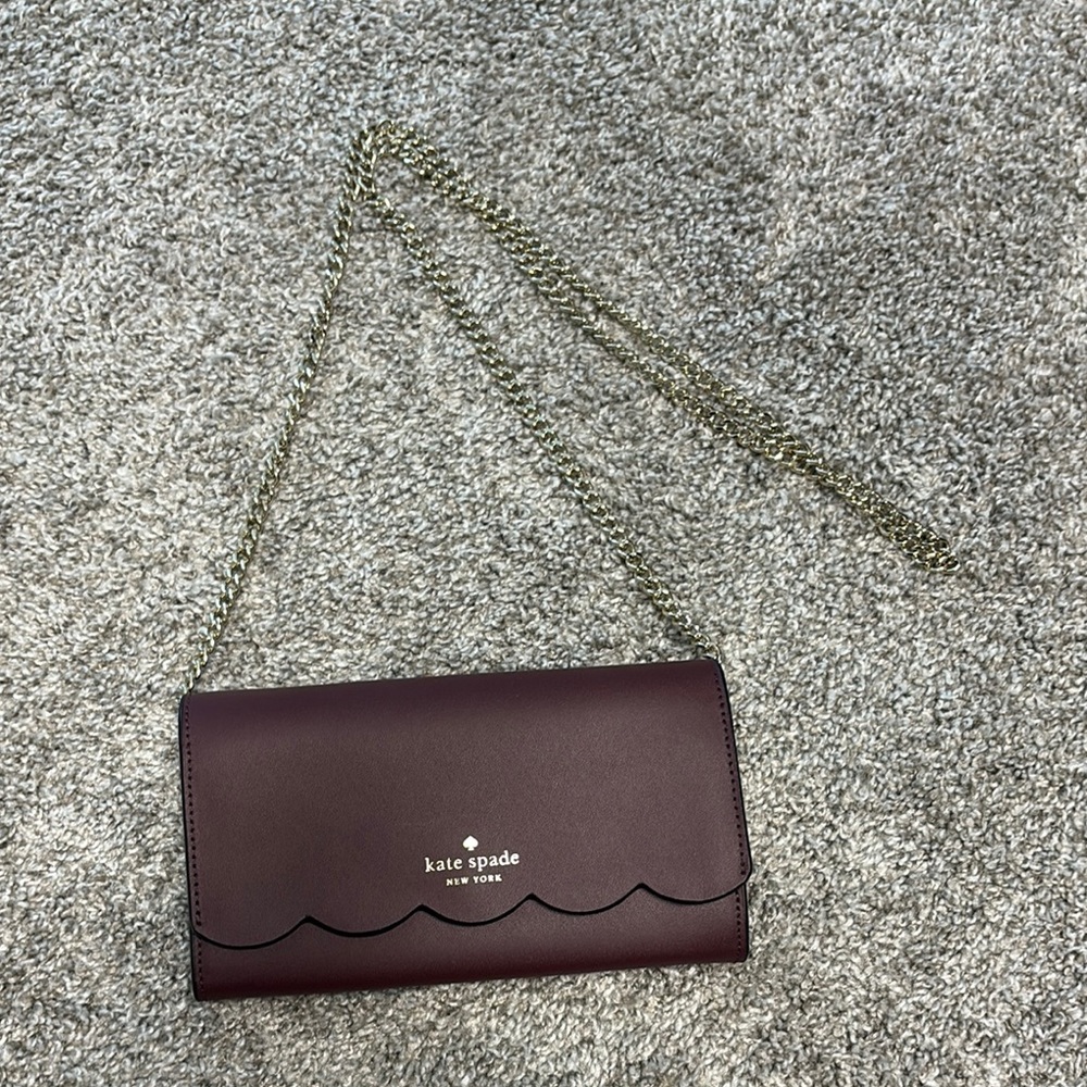 Kate Spade Burgundy Wallet Purse
